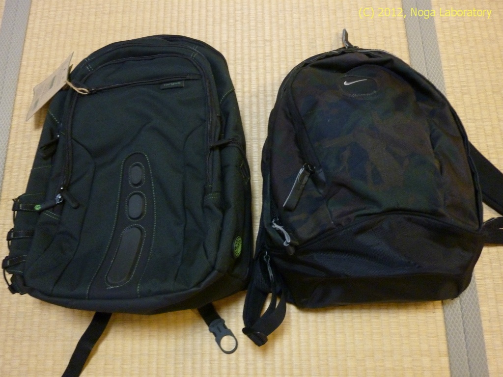 Targus TBB013AP-50 普段私が使っているものと比較 Targus TBB013AP-50 普段私が使っているものと比較